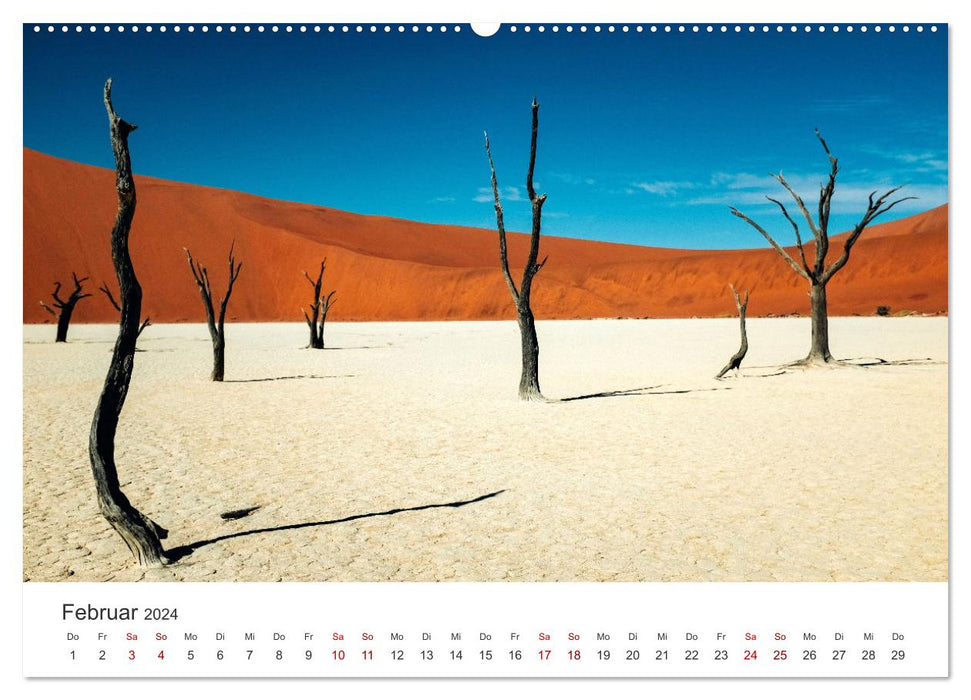 Namibia - Ein Paradies auf Erden. (CALVENDO Wandkalender 2024)