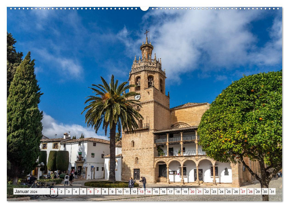 Andalusien - Ronda (CALVENDO Premium Wandkalender 2024)