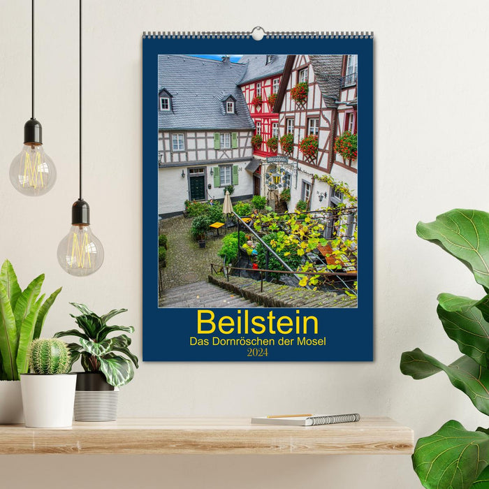 Beilstein - Das Dornröschen der Mosel (CALVENDO Wandkalender 2024)