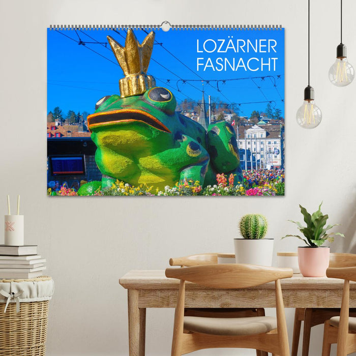 Lozärner Fasnacht (CALVENDO Wandkalender 2024)