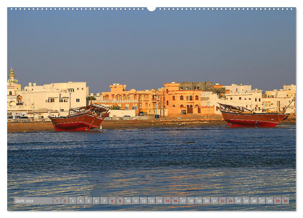 Unterwegs im Weihrauchland Oman (CALVENDO Wandkalender 2024)
