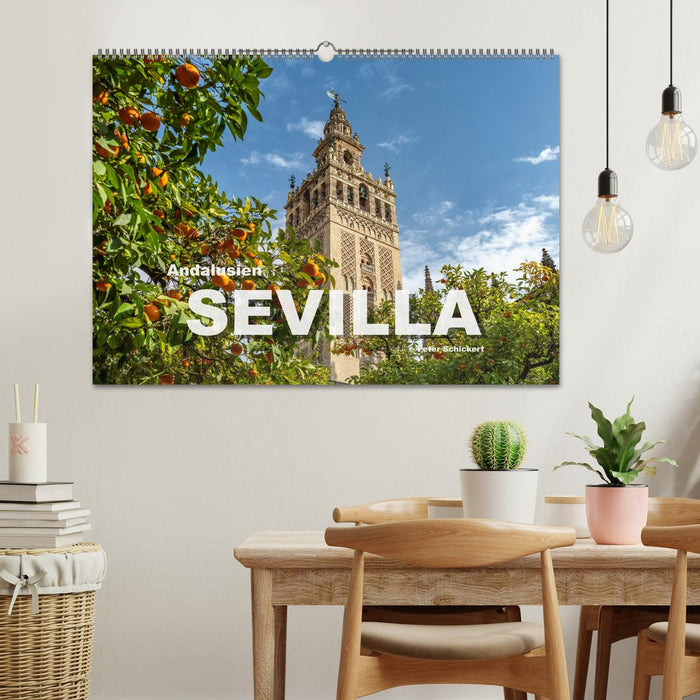 Andalusien - Sevilla (CALVENDO Wandkalender 2024)