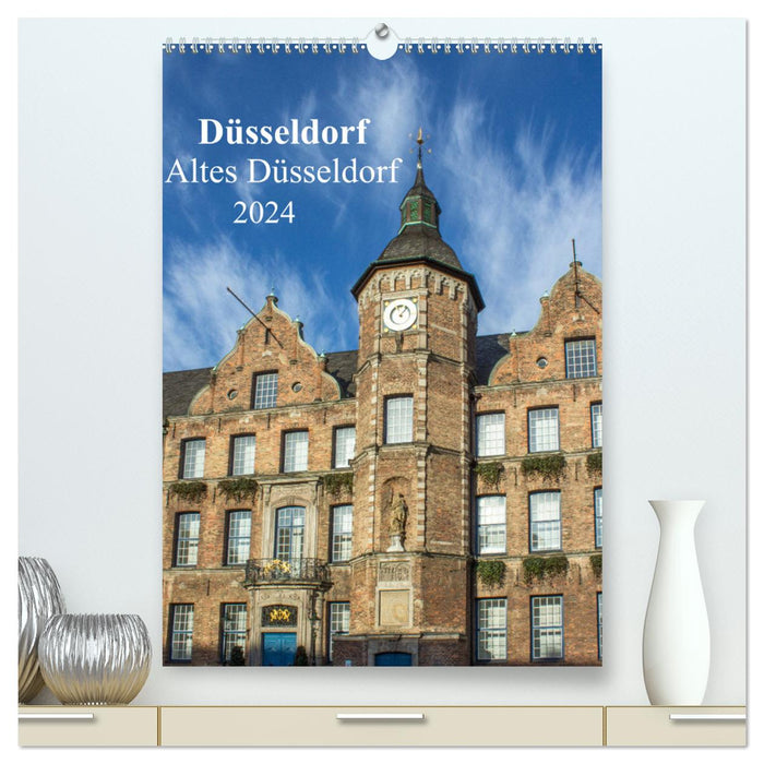 Düsseldorf - Altes Düsseldorf (CALVENDO Premium Wandkalender 2024)