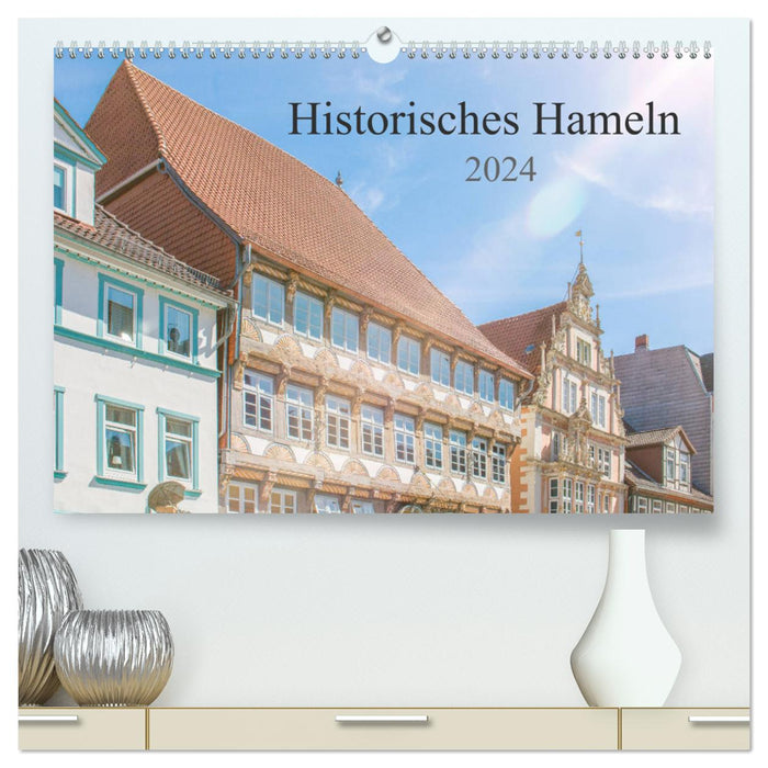 Historisches Hameln (CALVENDO Premium Wandkalender 2024)