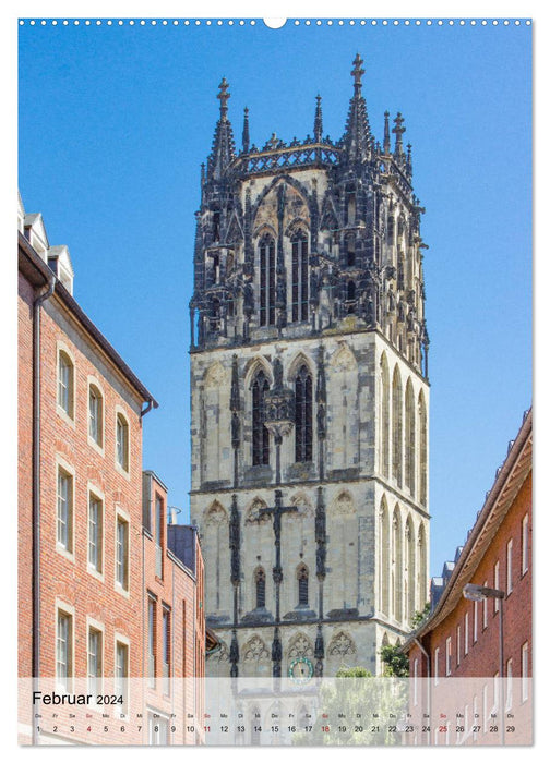 Historisches Münster (CALVENDO Premium Wandkalender 2024)