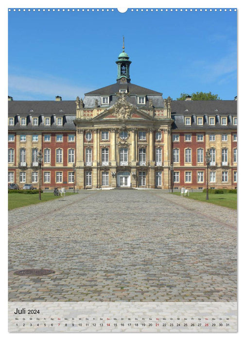 Historisches Münster (CALVENDO Premium Wandkalender 2024)