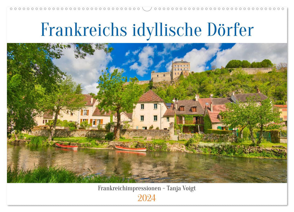 Frankreichs idyllische Dörfer (CALVENDO Wandkalender 2024)