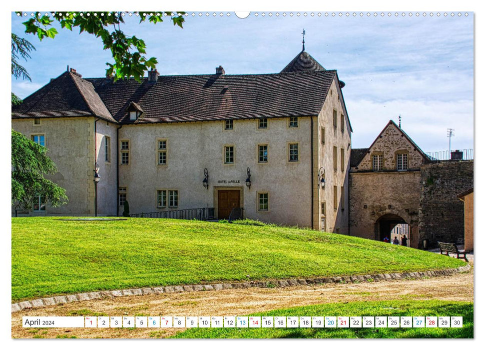Charolles - Im Herzen des Burgund (CALVENDO Premium Wandkalender 2024)