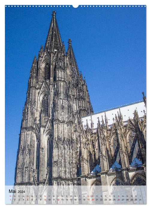 Geschichtsträchtiges Köln (CALVENDO Premium Wandkalender 2024)
