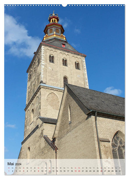 Kirchen in Köln - Highlights und Geheimtipps (CALVENDO Premium Wandkalender 2024)