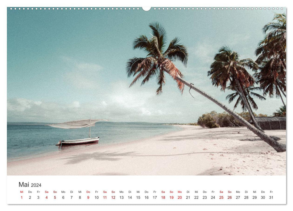 Mosambik - Das einzigartige Land am Indischen Ozean. (CALVENDO Premium Wandkalender 2024)