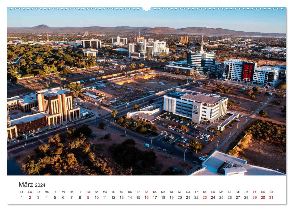 Botswana - Eine spannende Reise in ein wunderschönes Land. (CALVENDO Premium Wandkalender 2024)