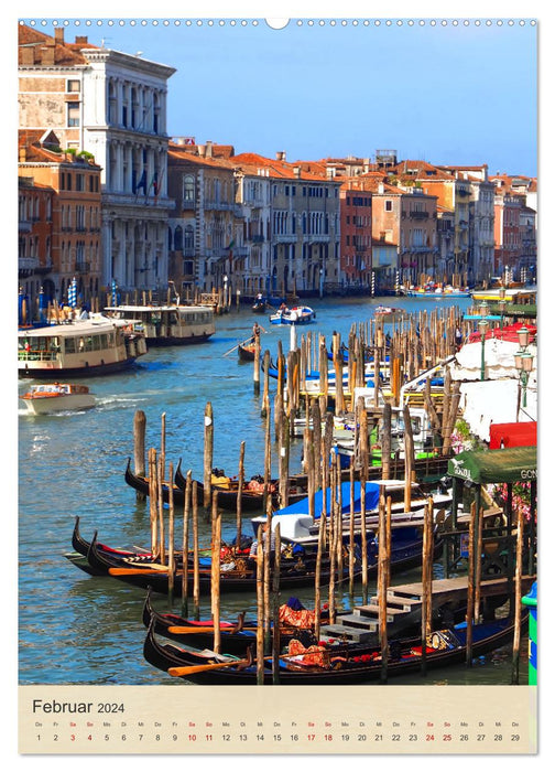 Für immer Dein Venedig (CALVENDO Wandkalender 2024)