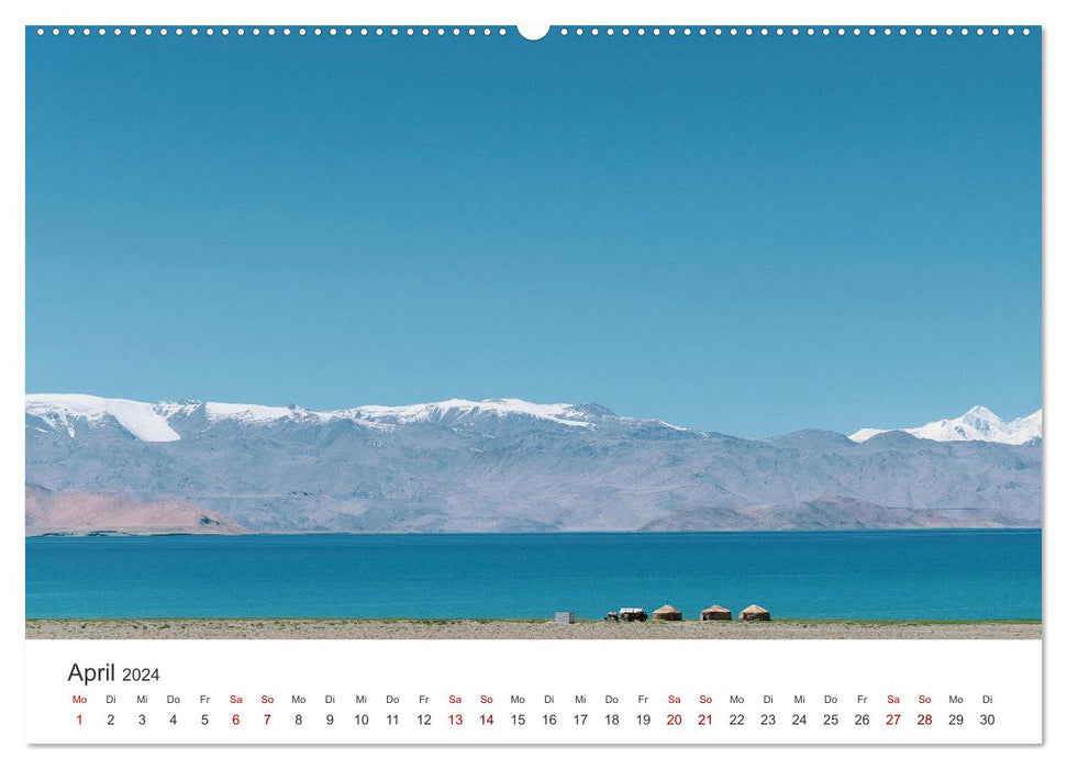 Tadschikistan - Eine wunderschöne Reise in ein unbekanntes Land. (CALVENDO Wandkalender 2024)