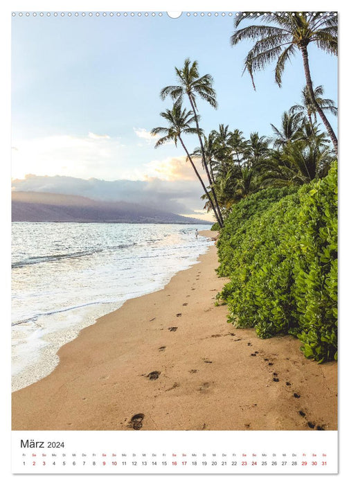 Hawaii - Das wunderschöne Land im Pazifik. (CALVENDO Wandkalender 2024)