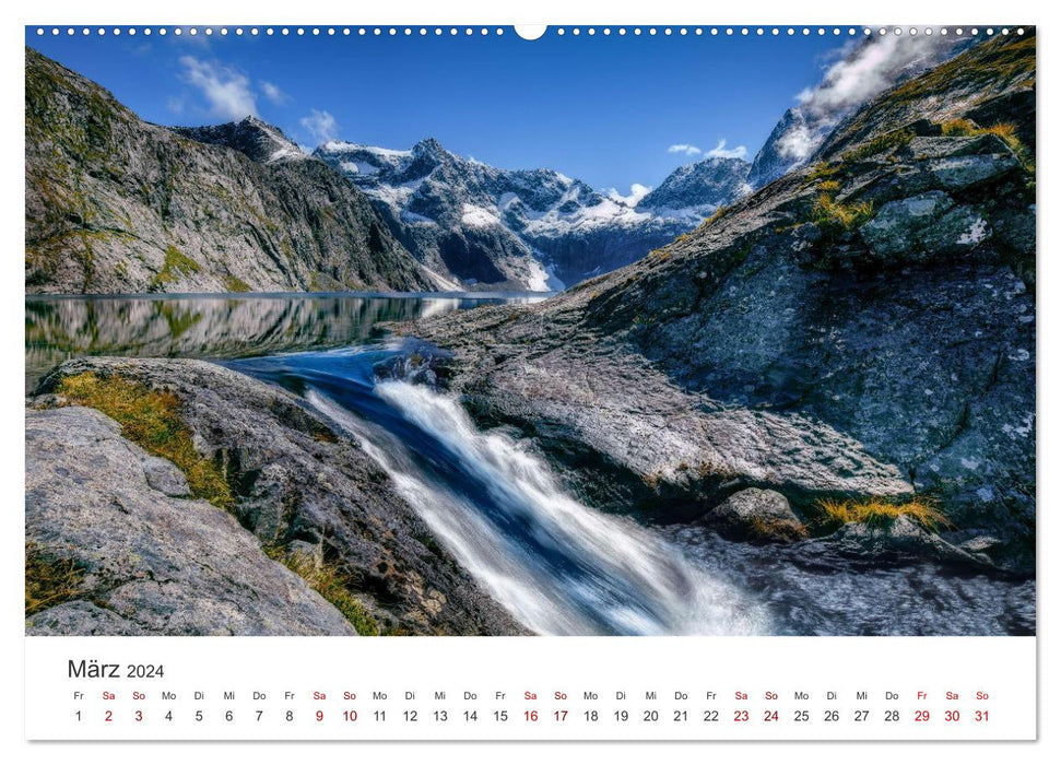 Glacier Nationalpark - Eine Reise in den bezaubernden Nationalpark. (CALVENDO Wandkalender 2024)