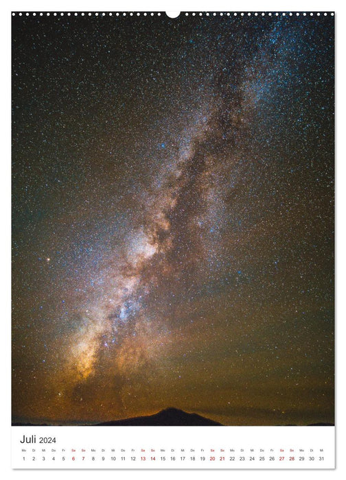 Milchstraße - Unsere faszinierende Galaxie. (CALVENDO Premium Wandkalender 2024)