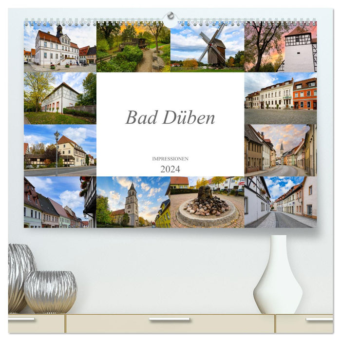 Bad Düben Impressionen (CALVENDO Premium Wandkalender 2024)