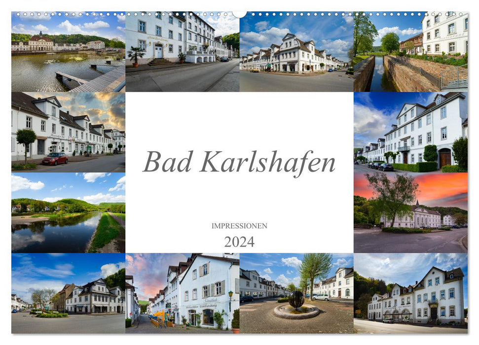 Impressions de Bad Karlshafen (calendrier mural CALVENDO 2024) 