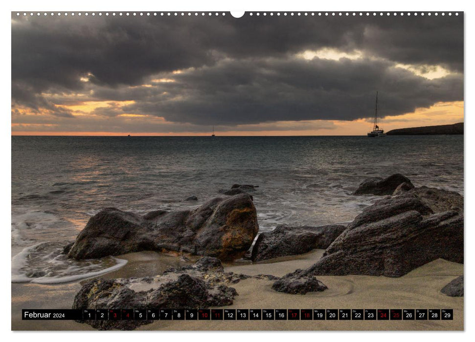 Fuerteventura - A journey across the volcanic island (CALVENDO wall calendar 2024) 