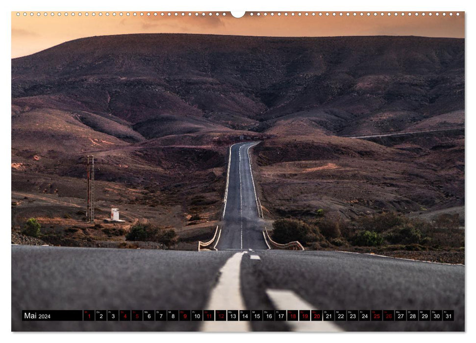 Fuerteventura - Un voyage à travers l'île volcanique (Calendrier mural CALVENDO 2024) 