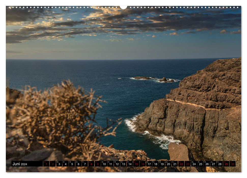 Fuerteventura - Un voyage à travers l'île volcanique (Calendrier mural CALVENDO 2024) 