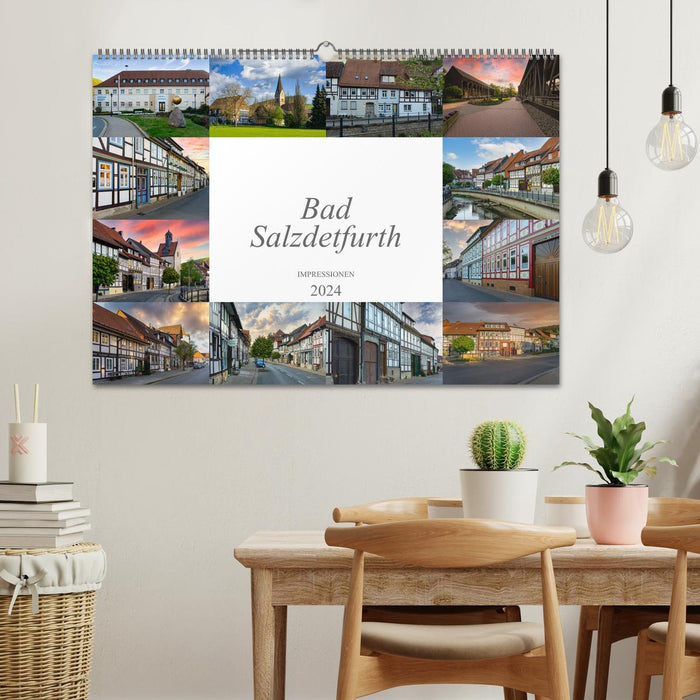 Impressions de Bad Salzdetfurth (calendrier mural CALVENDO 2024) 