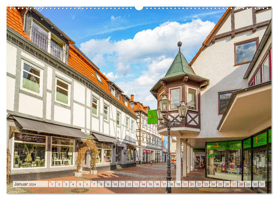 Hofgeismar Impressionen (CALVENDO Premium Wandkalender 2024)