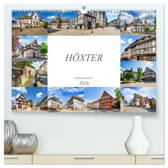 Höxter Impressionen (CALVENDO Premium Wandkalender 2024)
