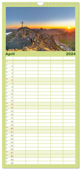 Lech - Arlberg magique (Agenda familial CALVENDO 2024) 