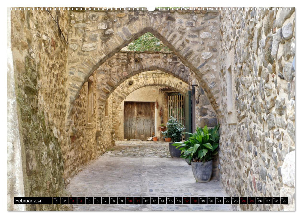 Besalú and Banyolas (CALVENDO Premium Wall Calendar 2024) 