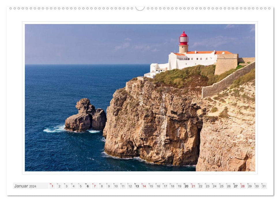 Algarve - Coastal Landscapes (CALVENDO Premium Wall Calendar 2024) 