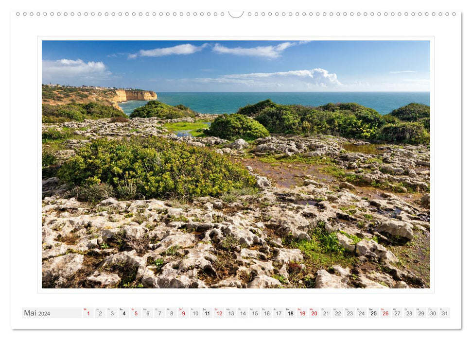 Algarve - Paysages côtiers (Calvendo Premium Wall Calendar 2024) 
