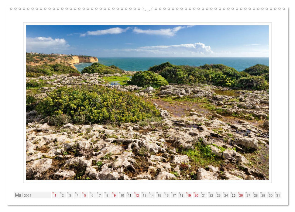 Algarve - Küstenlandschaften (CALVENDO Premium Wandkalender 2024)