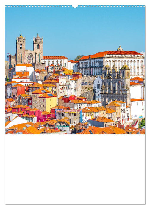 Porto - a dream travel destination (CALVENDO Premium Wall Calendar 2024) 