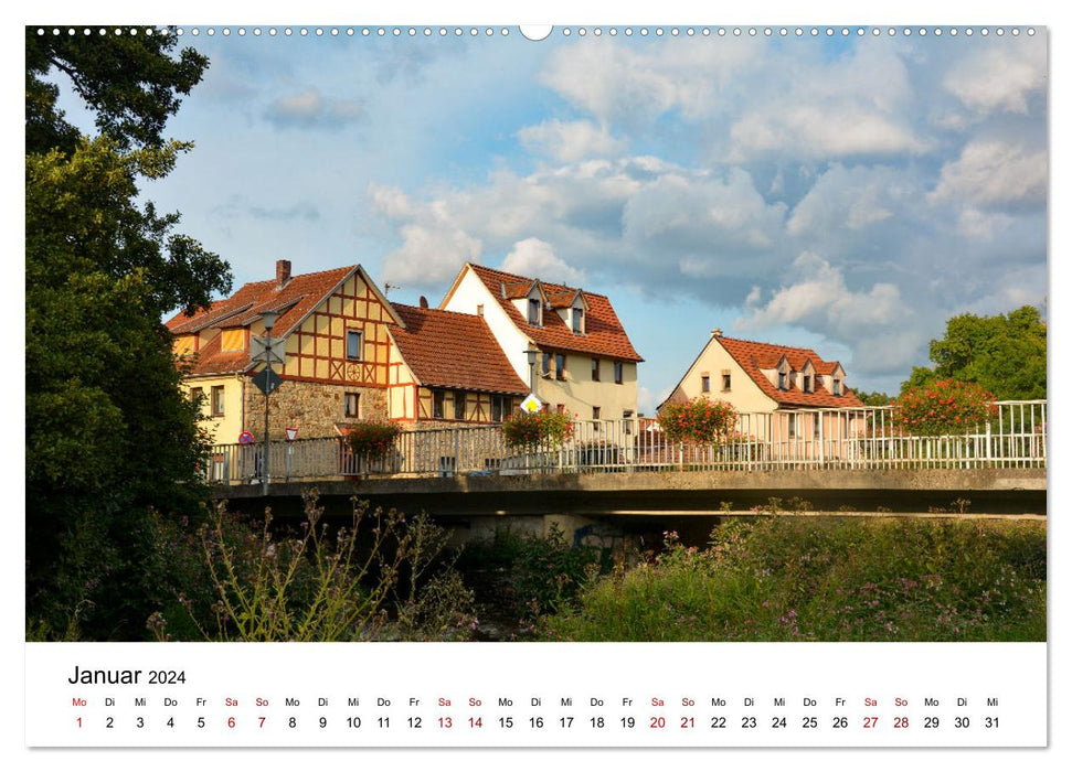 In and around Ostheim vor der Rhön (CALVENDO Premium Wall Calendar 2024) 