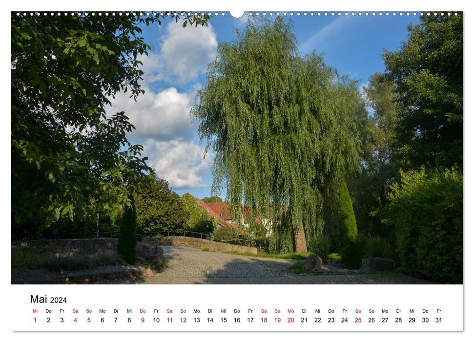In and around Ostheim vor der Rhön (CALVENDO Premium Wall Calendar 2024) 
