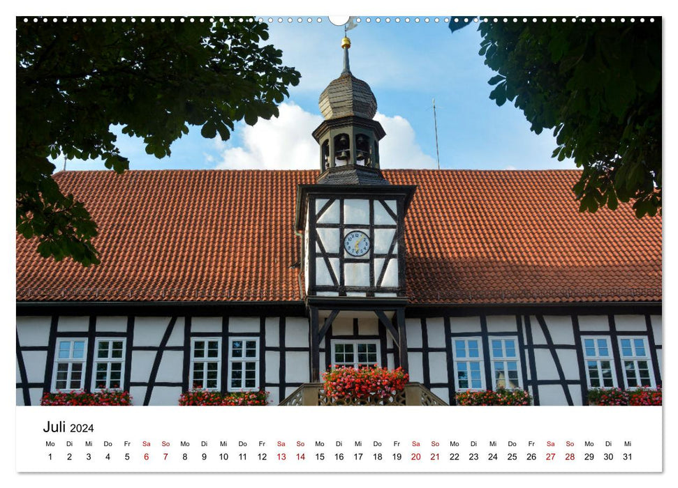 In and around Ostheim vor der Rhön (CALVENDO Premium Wall Calendar 2024) 