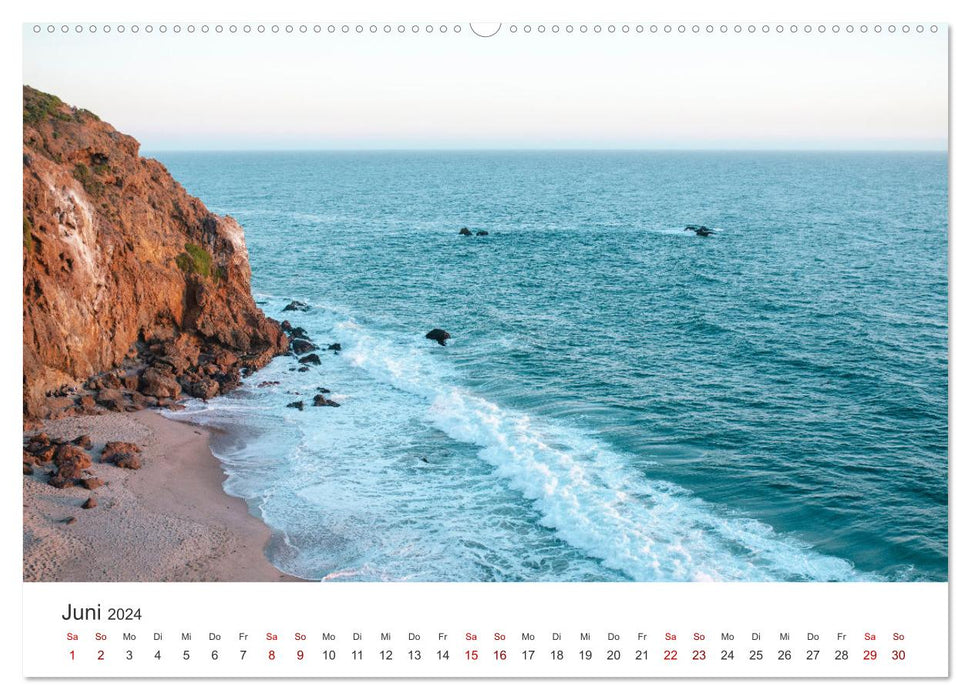 Malibu - The beautiful city of beaches and movie stars. (CALVENDO wall calendar 2024) 