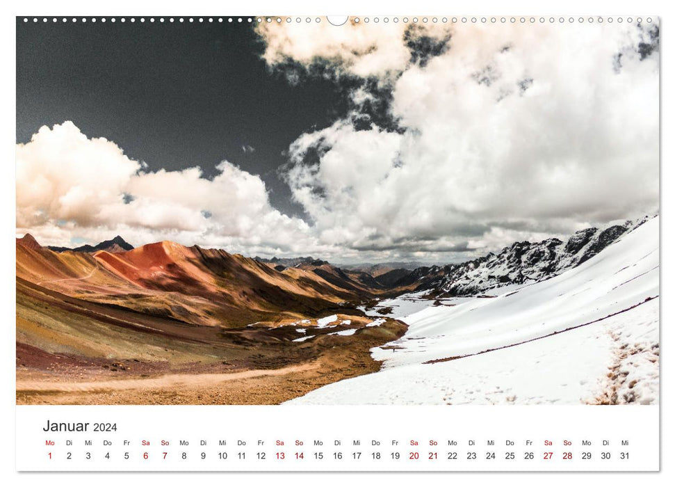 Peru - The unique country of the Incas. (CALVENDO Premium Wall Calendar 2024) 