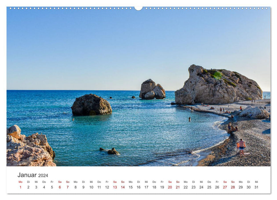 Zypern - Eine bezaubernde Reise. (CALVENDO Wandkalender 2024)