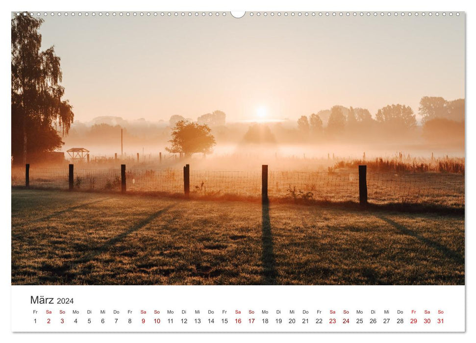 Belgium - Enchanting nature and impressive cities. (CALVENDO wall calendar 2024) 