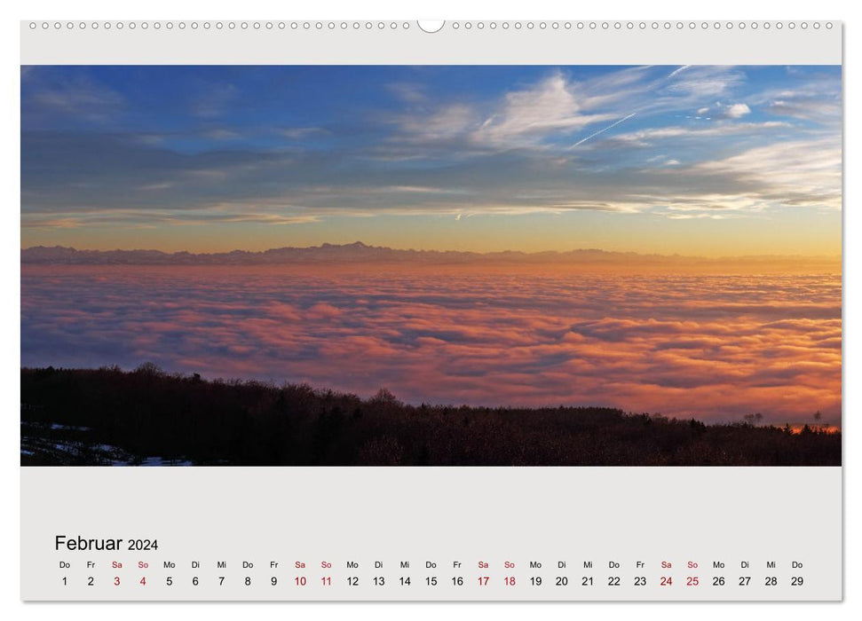 Bodensee - Landschaften (CALVENDO Premium Wandkalender 2024)