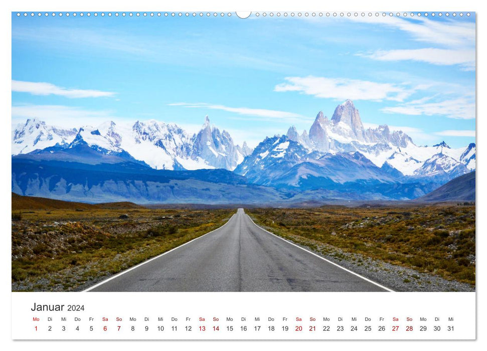 Argentine - polyvalente et riche en contraste (Calvendo Premium Wall Calendar 2024) 