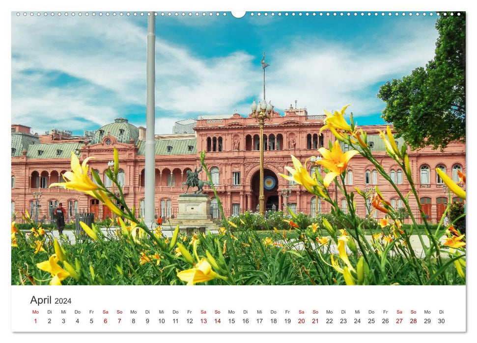 Argentine - polyvalente et riche en contraste (Calvendo Premium Wall Calendar 2024) 