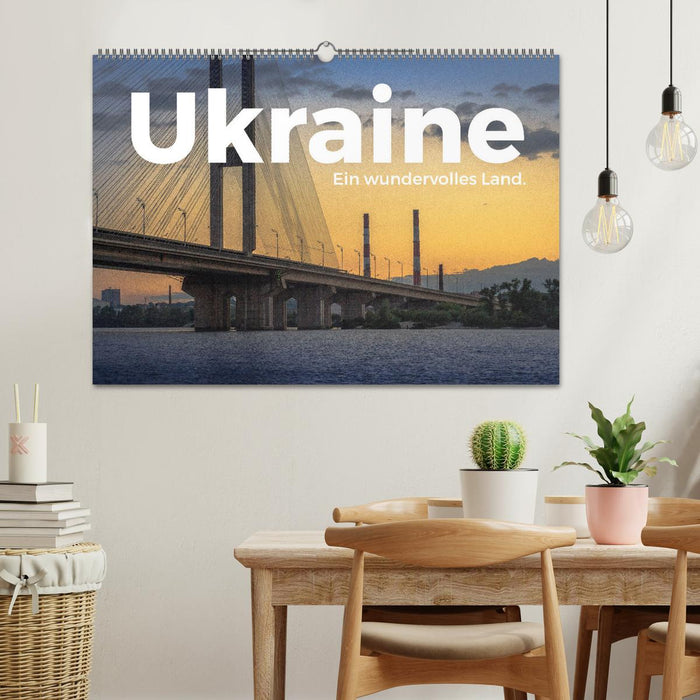 Ukraine - Ein wundervolles Land. (CALVENDO Wandkalender 2024)