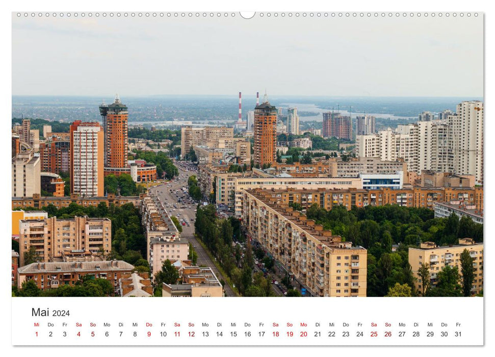 Ukraine - A wonderful country. (CALVENDO wall calendar 2024) 
