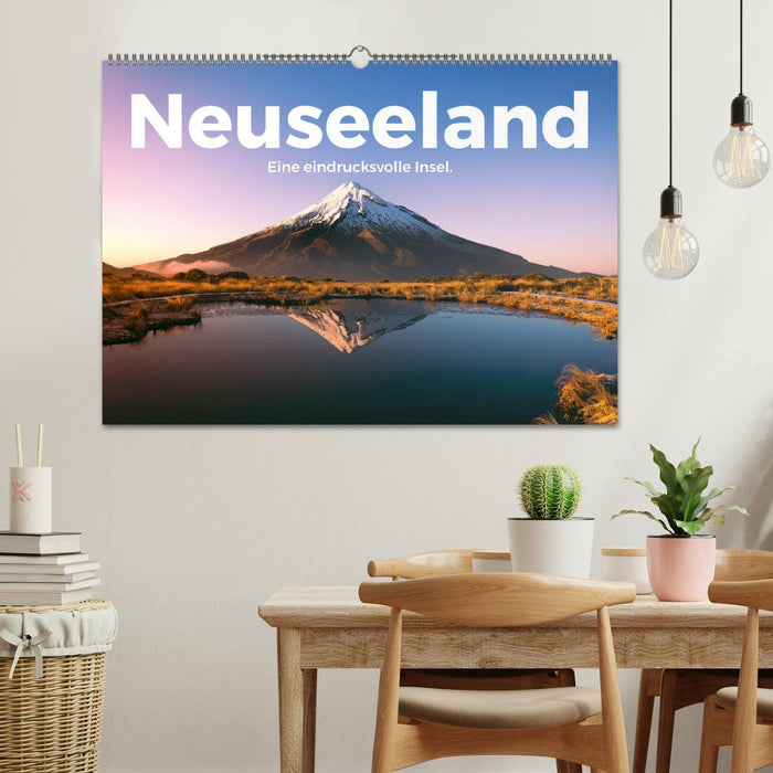 Neuseeland - Eine eindrucksvolle Insel. (CALVENDO Wandkalender 2024)