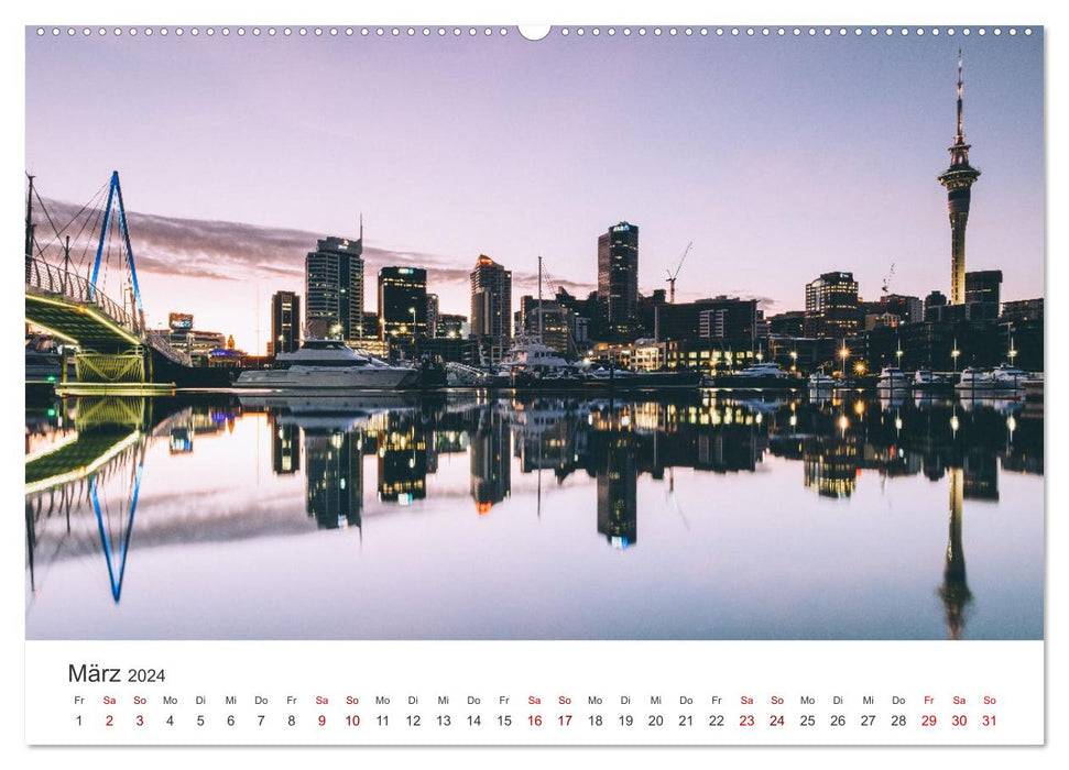 New Zealand - An impressive island. (CALVENDO wall calendar 2024) 