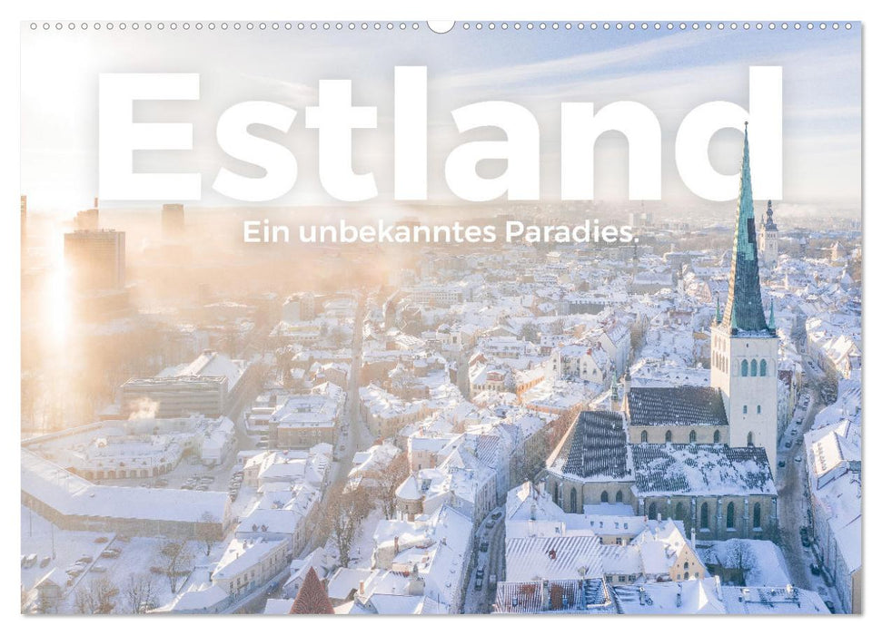 Estonia - An unknown paradise. (CALVENDO wall calendar 2024) 
